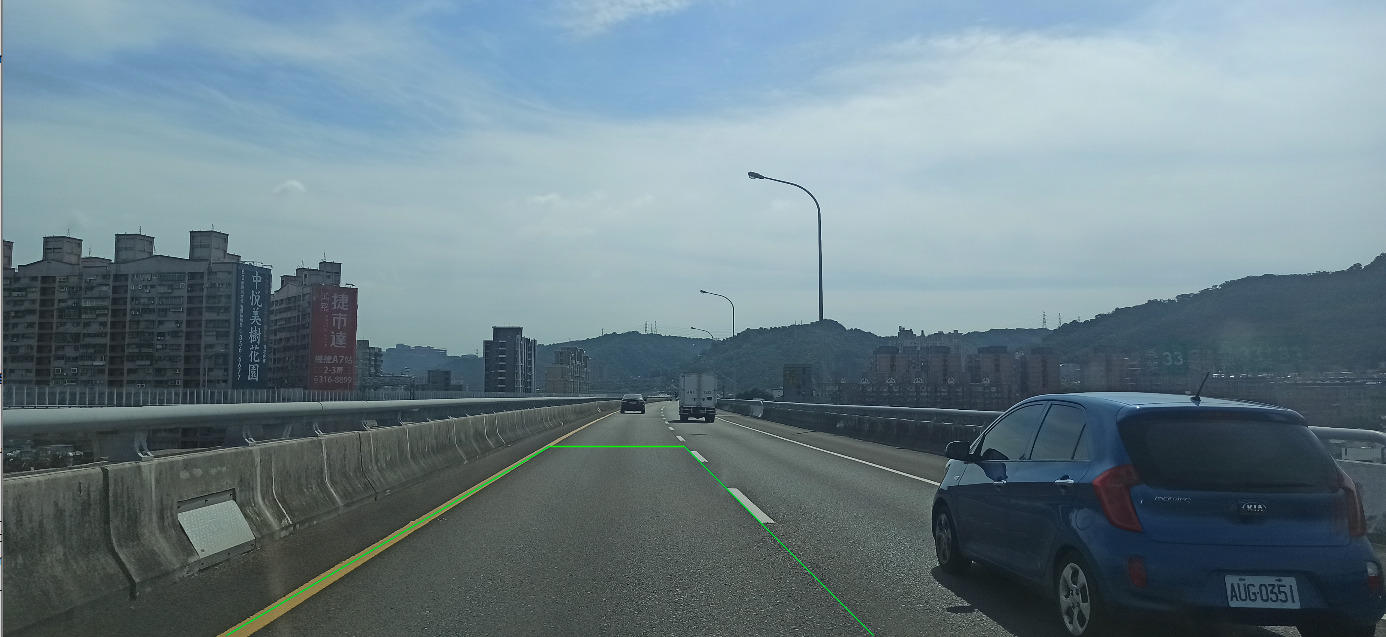 高速公路原始影像